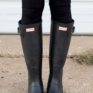 Hunter rain boots